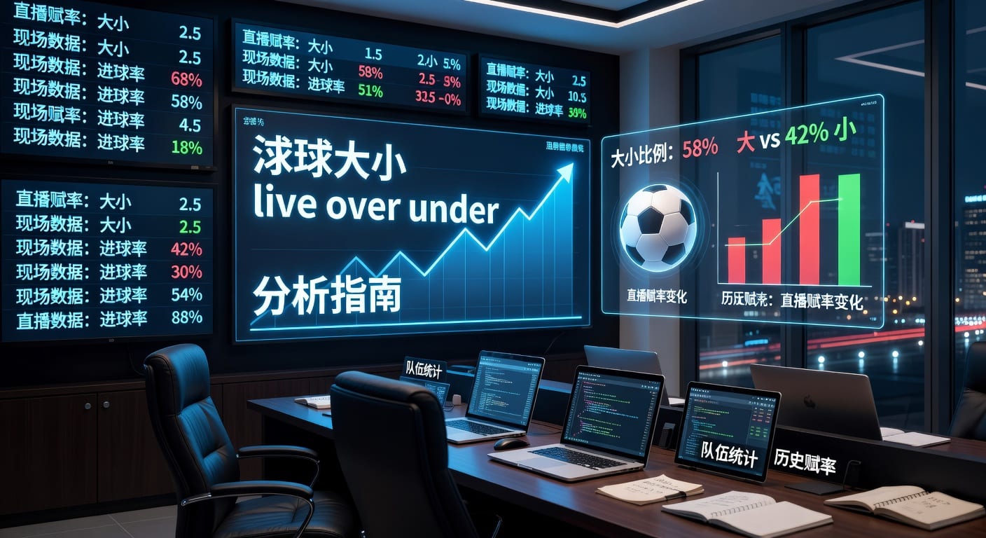 滚球大小Live Over Under：实时盘口与大小球预测策略