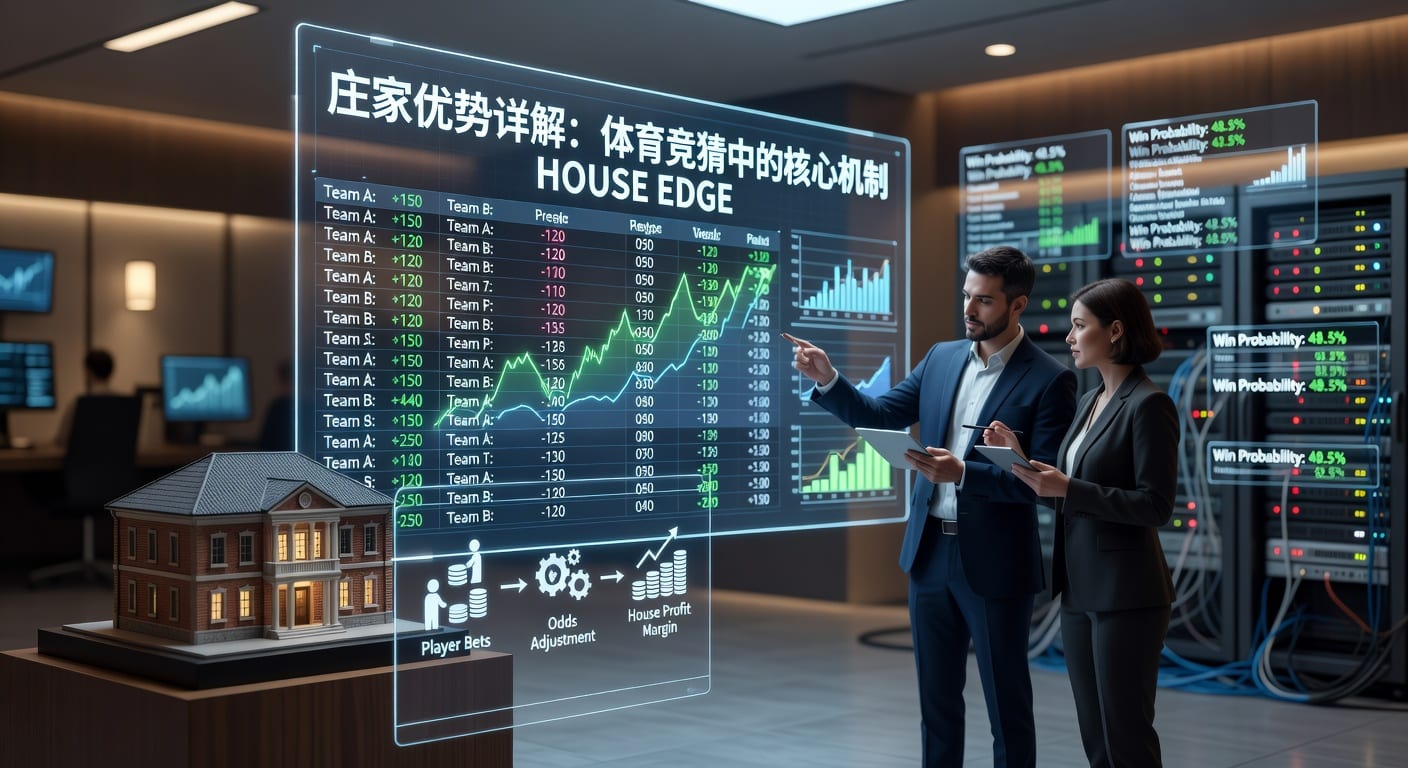 庄家优势 House Edge：体育博彩核心数学原理与盈利策略解析