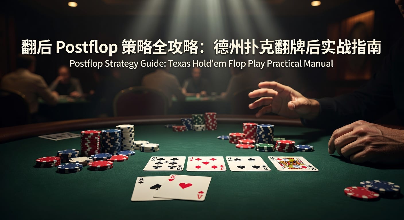翻后 postflop 实战分析：读盘思路与投注技巧