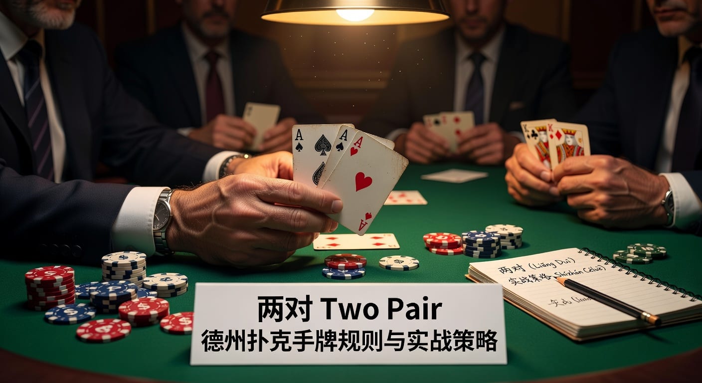 两对 two pair 实战解读：判断思路与牌型价值