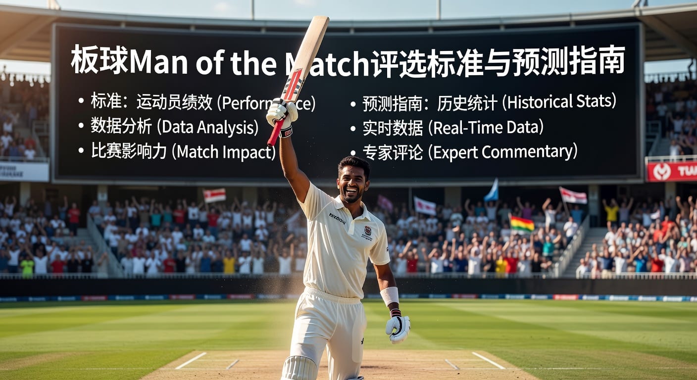 板球Man of the Match｜评选逻辑与投注技巧