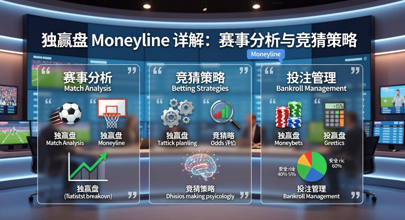 独赢盘 moneyline：玩法解析与投注技巧